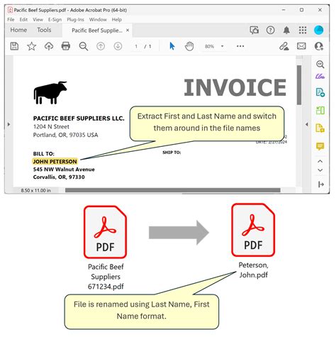 Auto Rename Pdf Files Switching Words In The File Name