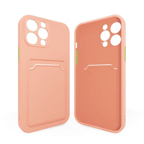 Iphone Pro Backcover Hoesje Met Pashouder Roze Phone Factory