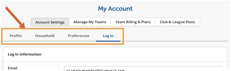 Managing Your TeamSnap Account Settings - TeamSnap Playbook