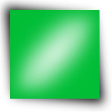 green rectangle - Openclipart