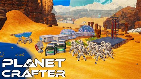 Planet Crafter 1 0 Episode 4 Building Exploring And Looting YouTube