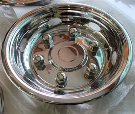 16 304 Stainless Steel Bus Wheel Cover Stock Available For Rosa Isuzu