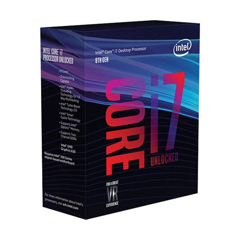 Intel 9th Gen Coffee Lake Core i7 9700 3.00GHz-4.70GHz, 8 Core, 12MB ...