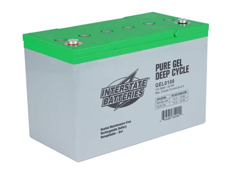 GEL0100 12V GEL Battery Interstate | SunWize Power & Battery