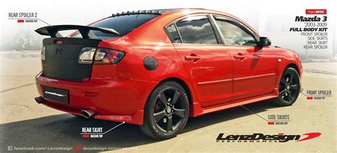 Pin By Lenzdesign Bodykits Snorkels On Mazda Bk Tuning Body Kit