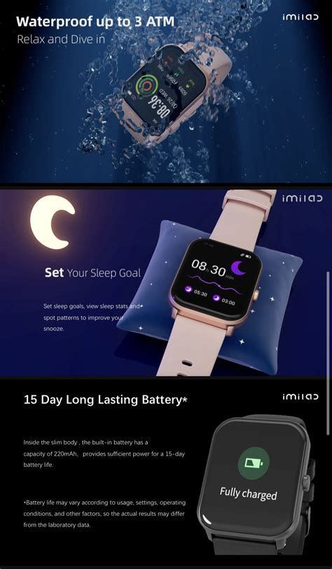 IMILAB W01 Bluetooth Smart Watch - IMILAB Singapore Indoor & Outdoor ...