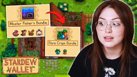 Making Progress On My Remixed Bundles Stardew Farm Youtube