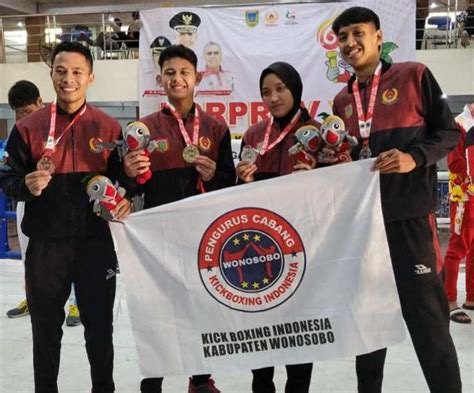 Atlet Dicurangi Cabor Kick Boxing Wonosobo Gagal Dapat Emas Kedua