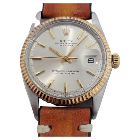 Mens Rolex Oyster Datejust Ref K Ss Automatic S Vintage