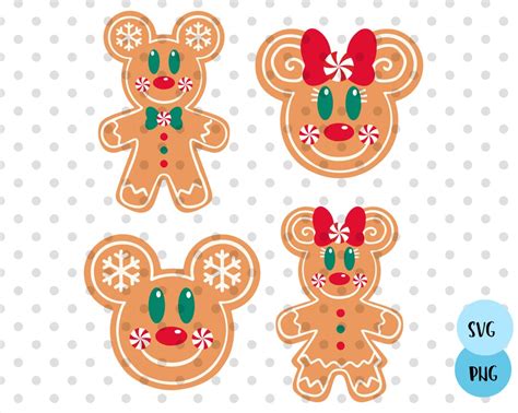 Pcs Christmas Gingerbread Svg Bundle Gingerbread Svg Gingerbread