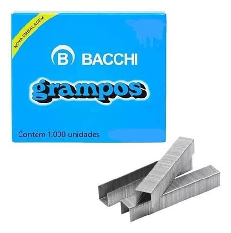 Grampo Galvanizado Cx C Unds Bacchi Mercadolivre