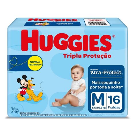 Fralda Huggies Tripla Prote O Jumbinho M Unidades J O Express