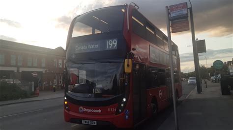 Shabby Frv Tfl Bus Route Canada Water Bellingham Catford Bus