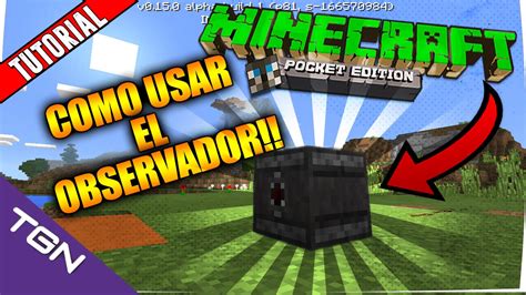 Minecraft PE 0 15 0 Como Usar El Observador En Minecraft Pocket