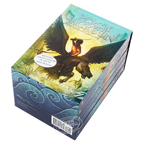 现货波西·杰克逊和奥林匹斯英雄5本套装第一部英文原版 Percy Jackson Boxed Set Rick Riordan科幻小说【中商原版】 虎窝淘