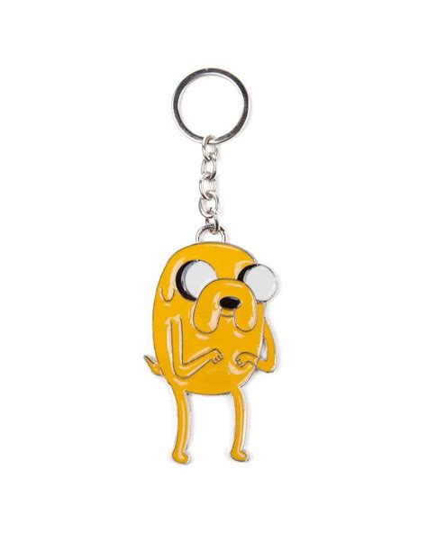 Adventure Time Jake Metal Keychain — Bitropolis Utrecht Nederland