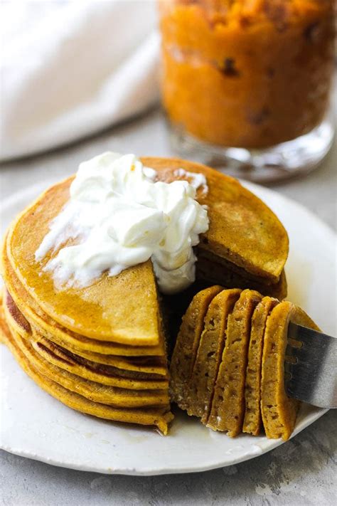 Easy Pumpkin Pancakes Recipe Berry Maple