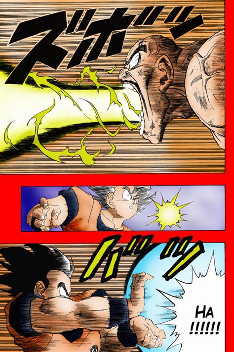 Goku Vs Nappa By Ezio Anime On Deviantart