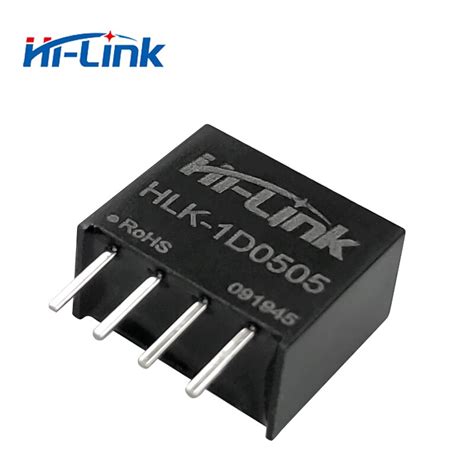 10 Pcslot Hlk 1d0505 5v 1w 200ma Dc To Dc 80 Transfer 41 Wide