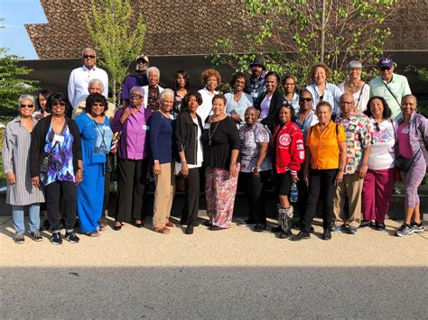 Museum of African American Art members tour National Museum of African American History and ...