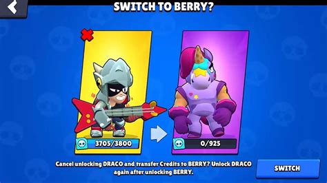 Berry New Brawler Legendary Gifts New Season Brawl Pass Plus