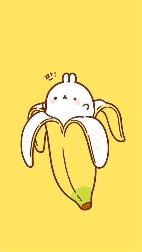 Kawaii Bnana Molang Anime Molang Kawaii Hd Phone Wallpaper Pxfuel