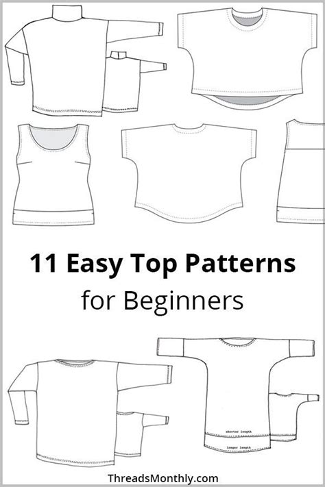 Printable Sewing Patterns For Beginners