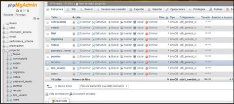 Base De Datos Mysql