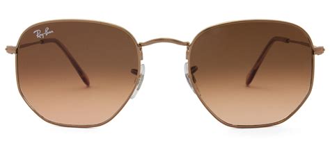 Ray Ban Hexagonal Bronze Rb3548nl 9069a5 54 Óculos De Sol Na EÓtica