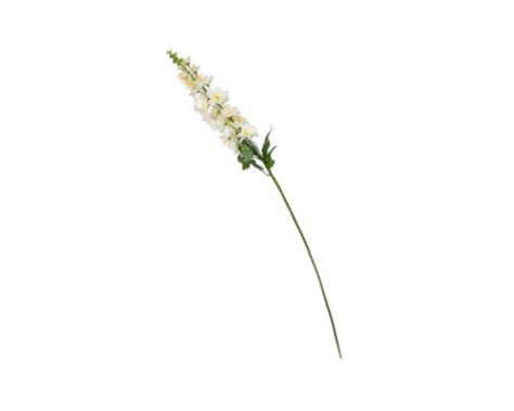 Silk Craft Artificial Stock Flower Stem White 34 In Kroger