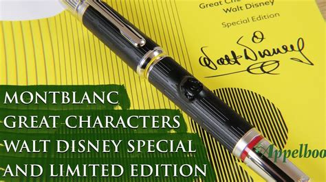 Montblanc Walt Disney Great Character Limited Edition Fountain Pen