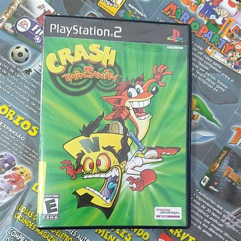 Jogo Original Ps Crash Twinsanity Conservado Desconto No Pre O