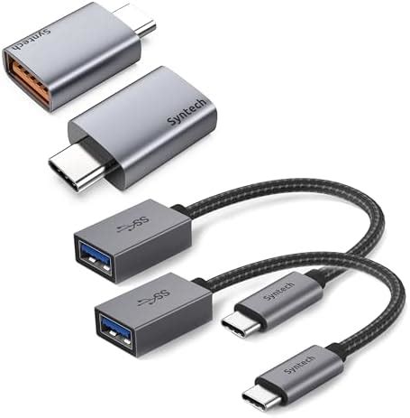 Amazon Syntech USB C To USB 3 2 Adapter 2 Pack 10Gbps USB 3 2