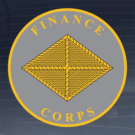 US Army Division Finance Corps Plaque Full Color Vinyl Decal Etsy