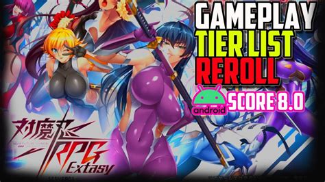 ENG Tier List Reroll Guide Taimanin RPG Extasy Android IOS GLOBAL