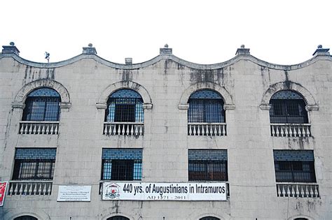 Facade Of The San Agustin Church Chapel In Intramuros Manila