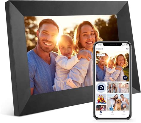 Digital Photo Frame,7 Inch Wifi Digital Picture Frame,16GB Full HD ...