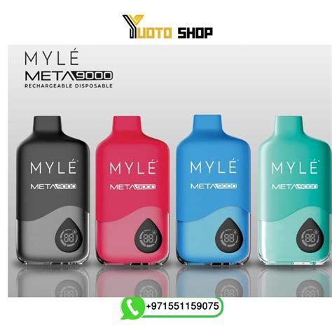 Myle Meta 9000 Puffs Disposable Vape Dubai 2024