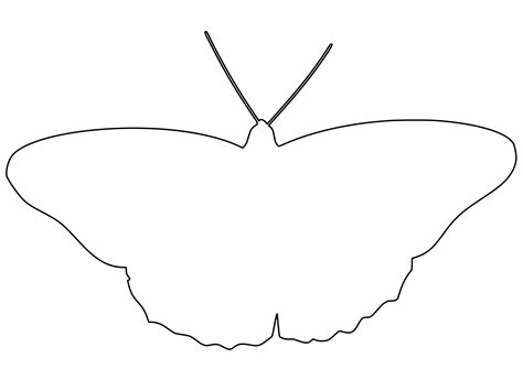 Shape Of Butterfly Free Printable Papercraft Templates