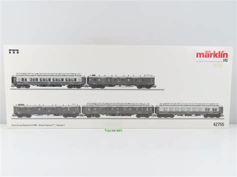 Märklin H0 42755 Passagiersrijtuig Set van 5 CIWL rijtuigen