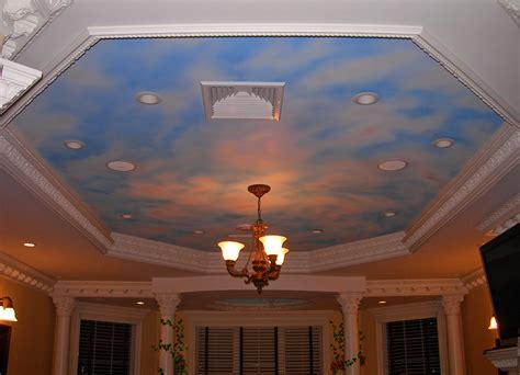 Ceiling Murals Sky : 3d Ceiling Murals Wallpaper Custom Photo Non Woven ...