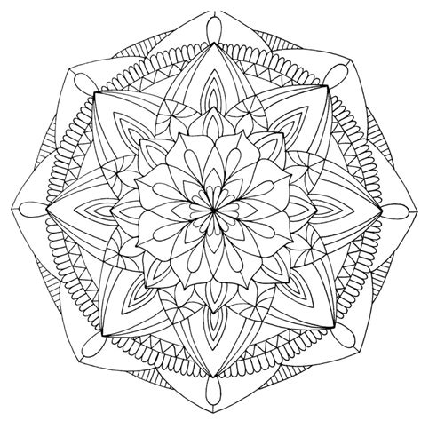 Disegni Di Mandala Da Colorare Stampa Gratuitamente