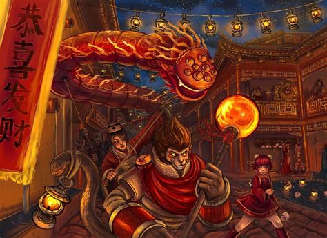 league chinese  year league  legends revelry  image