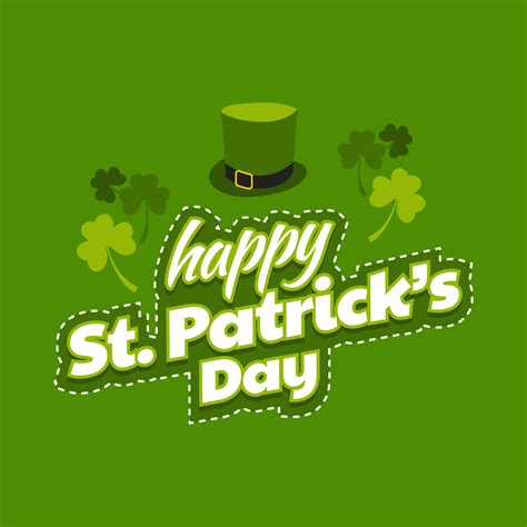 Happy St Patricks Day 191169 Vector Art At Vecteezy