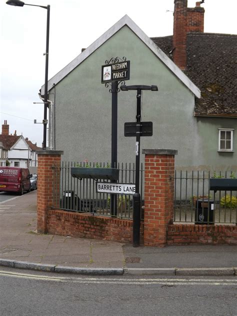 Needham Market Town Sign Geographer Cc By Sa Geograph Britain