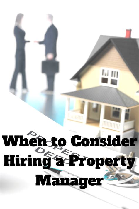 When To Consider Hiring A Property Manager