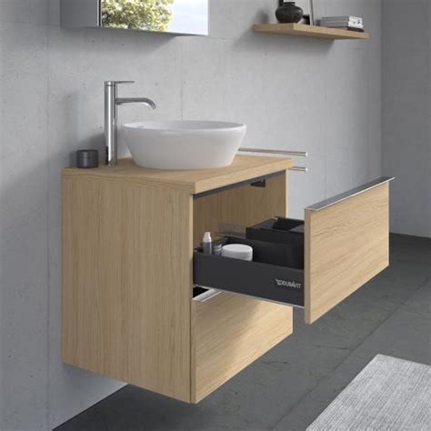 Duravit Plinero Plan De Toilette Avec Meuble Sous Vasque Tiroirs