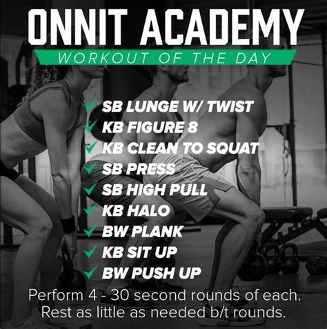 Onnit Academy Workout Of The Day Sandbag Kettlebell Workout