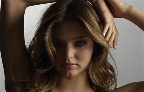 Wallpaper Look Face Model Hands Brunette Miranda Kerr Victoria S Secret Angels Miranda