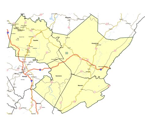 West Virginia Legislature's District Maps